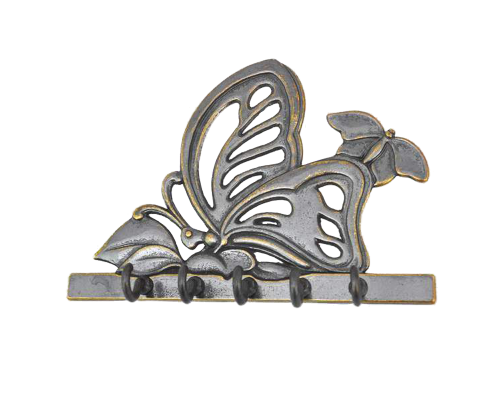 купить Ключница металлическая настенная бабочка AL-80-301-ANT