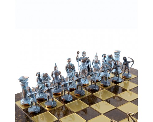 купить Шахматы подарочные  Античные войны MP-S-10-B-44-BRO