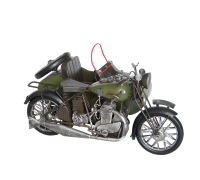 Модель мотоцикла армейского с коляской RD-1204-E-2929
