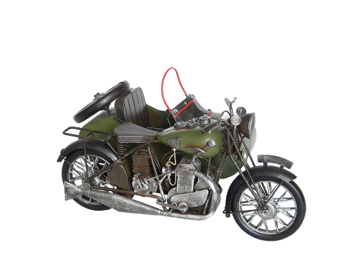 купить Модель мотоцикла армейского с коляской RD-1204-E-2929