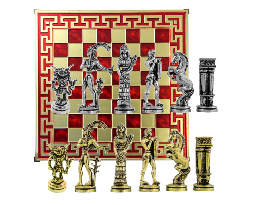 купить Шахматы сувенирные Минотавр MN-515-B-RD-GS