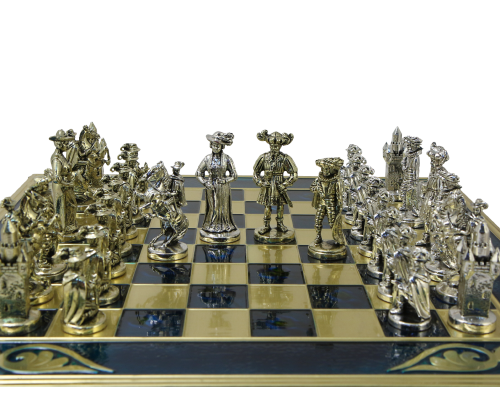 купить Шахматы сувенирные  Рококо MN-502-BU-GS