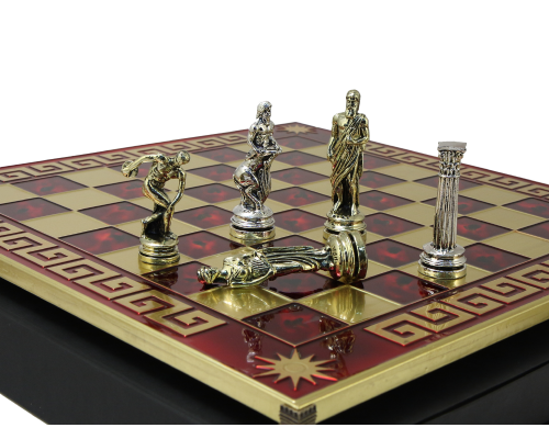 купить Шахматы сувенирные дискобол MN-521-RD-GS