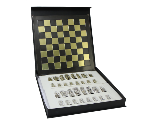 заказать Шахматы сувенирные  рококо MN-502-BK-GS
