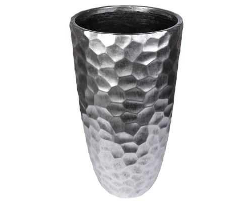 купить Mvase31-slv кашпо мозаик ваза, файберстоун, серебро, d31.5 h61 cm