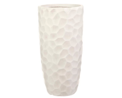 доставка Mvase31-aw кашпо мозаик ваза, файберстоун, слоновая кость, d31.5 h61 cm