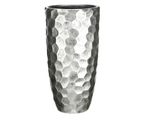 купить Mvase31-slv кашпо мозаик ваза, файберстоун, серебро, d31.5 h61 cm