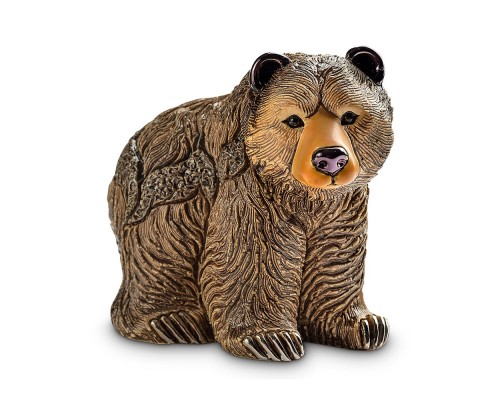 купить Статуэтка керамическая медведь гризли DR-F-240