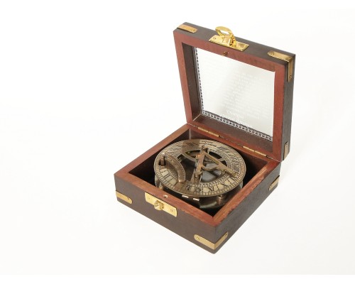 купить Морской компас в деревянном футляре NA-16003