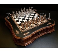 Шахматы Легион венге антик