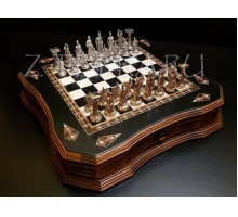 Шахматы Легион венге антик
