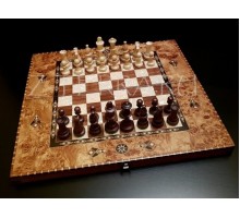 Шахматы - нарды константа 50 см клен антик