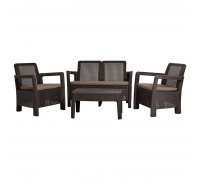 Комплект мебели tarifa lounge set коричневый