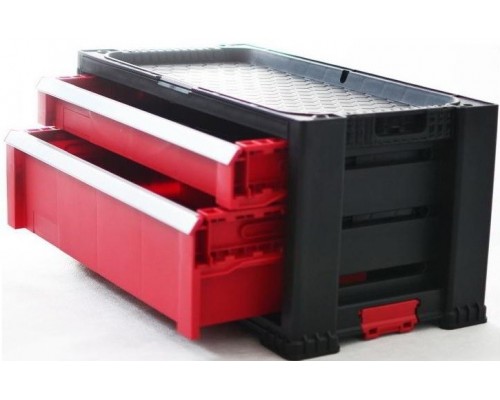 приобрести Модуль с двумя отсеками для стеллажа keter 2 drawer tool chest system 17199303
