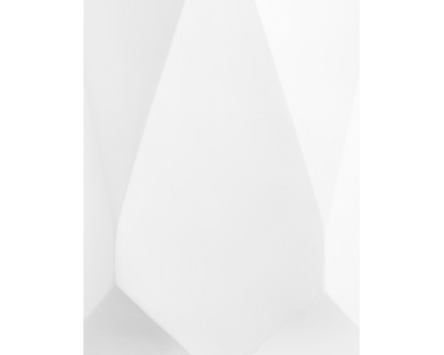 заказать Кашпо treez ergo-серия rombo-цилиндр-многогранник-белый камень 32 см