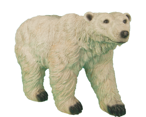 купить Садовые фигуры Белый медведь стоячий большой