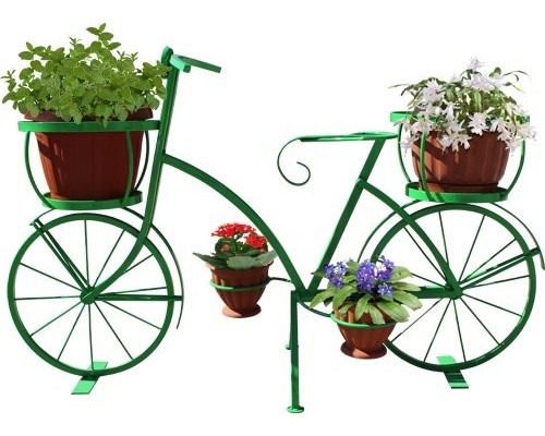 купить Кованый велосипед для цветов (605-13) 125 x 45 x 74 см