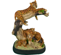 Сувениры семья леопардов