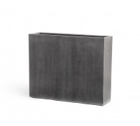 Кашпо treez effectory - серия beton высокий девайдер - темно-серый бетон 75 см