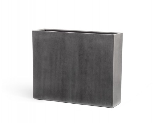 доставка Кашпо treez effectory - серия beton высокий девайдер - темно-серый бетон 75 см