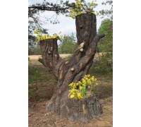 Садовая фигура дерево (цветник, 4 кашпо)