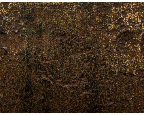 доставка Кашпо treez effectory - серия metal-высокий округлый конус-rough с золотой патиной 30 см