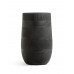 купить Кашпо treez ergo-серия graphics-высокая округлая чаша-черный графит 75 см