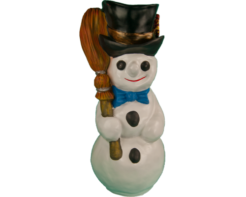купить Новогодние фигуры снеговик с метелкой