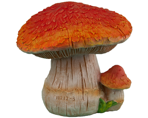 доставка Садовая фигура два гриба с красной шапкой