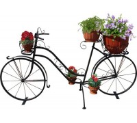 Кованый велосипед для цветов 194х55х104 см