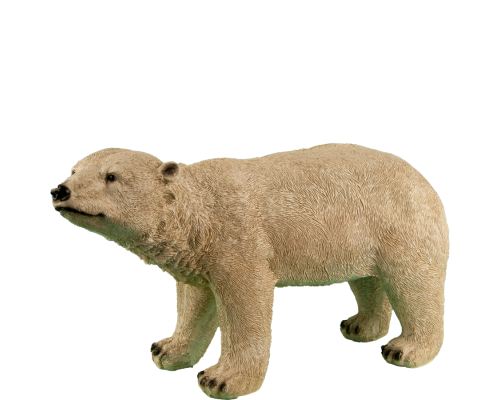 купить Садовые фигуры Белый медведь стоячий