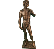 Садовые скульптуры Давид малый бронзовый