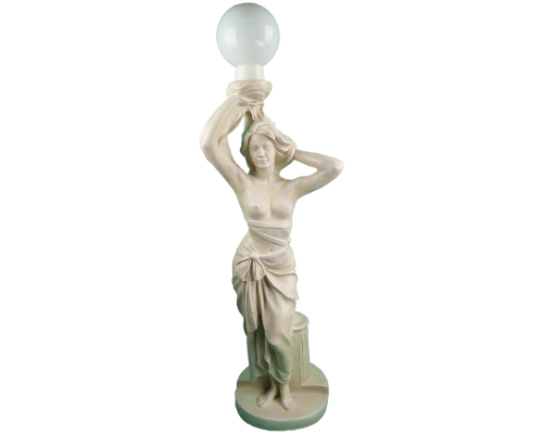 купить Садовые скульптуры Античная девушка с фонарем