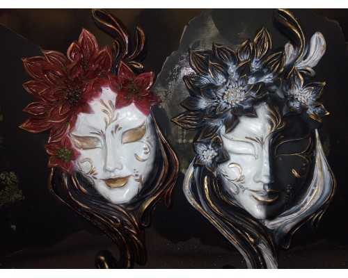 купить Декоративная голова на стену венецианская маска (ин-10)