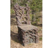 Садовая фигура кресло трон (малое)