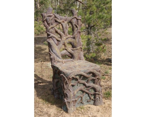 купить Садовая фигура кресло трон (малое)