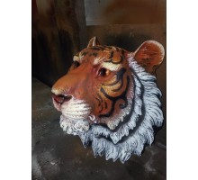Декоративная голова на стену тигр (ин-8) 27х30х30см