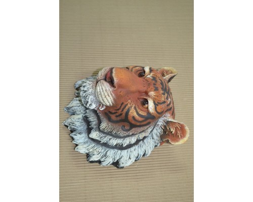 купить Декоративная голова на стену тигр (ин-8) 27х30х30см