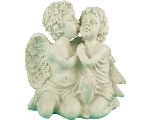 купить Садовые скульптуры Ангелы влюбленная пара