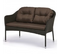 Плетеный диван S54A-W53 Brown