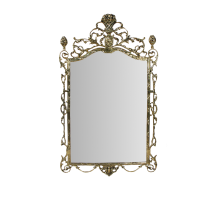 Зеркало ешпига в раме, золото bp-50111-d