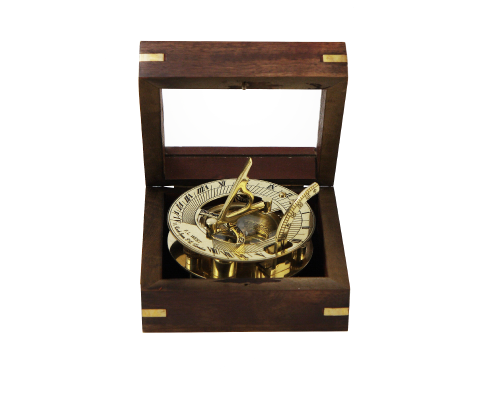 доставка Морской компас в деревянном футляре NA-16029