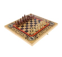 Набор игр шахматы нарды, шашки с доской статус sa-sh-011