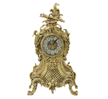 Часы Карранка каминные бронзовые золото BP-27064-D