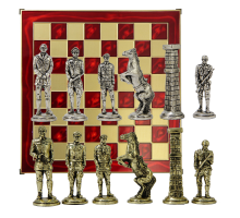 Шахматы сувенирные Великая Отечественная MN-384-RD-GS