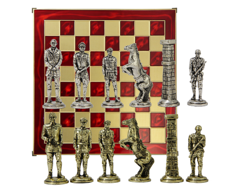 купить Шахматы сувенирные Великая Отечественная MN-384-RD-GS