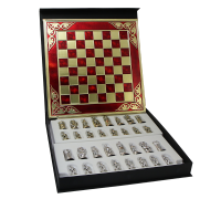 Шахматы сувенирные Мария Стюарт MN-501-RD-GS
