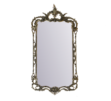 Зеркало в раме рэтта, золото bp-50113-d