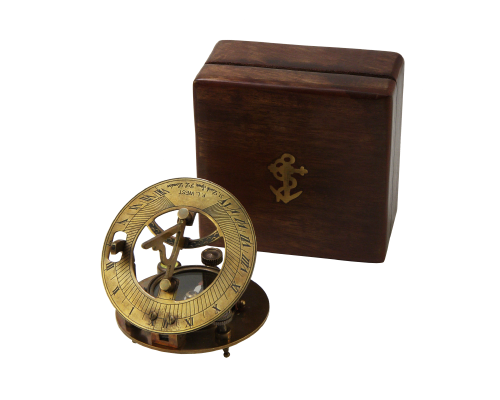 доставка Морской компас в деревянном футляре NA-1663-B