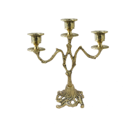 Канделябр на 3 свечи из бронзы Асти BP-14038-D
